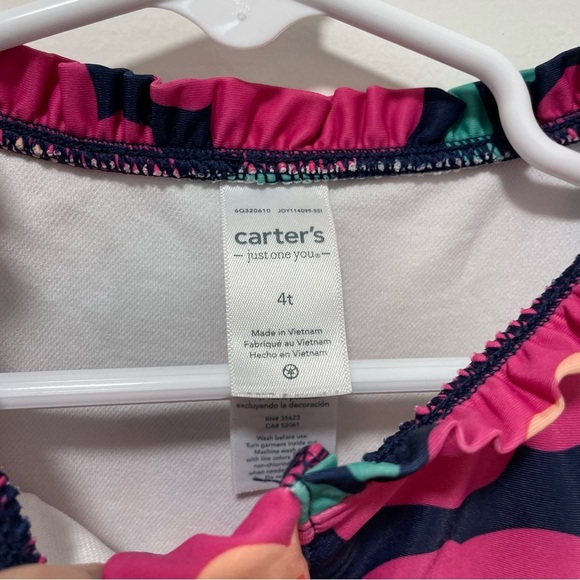 Carter's Floral Rashguard - Picture 3 of 4